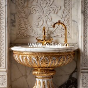 Beautiful Marble Bathroom Sink Designs No-011