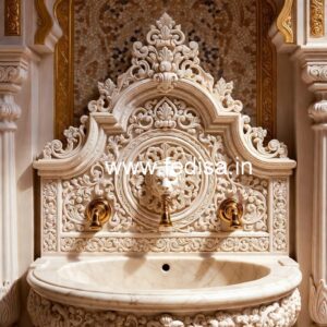 Marble Wash Basin Styling Ideas No-042