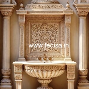 Marble Bathroom Basin for Modern Homes No-048