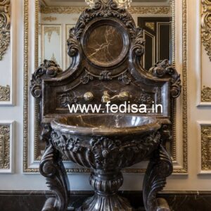 Marble Wash Basin Ideas for Luxury Renovation No-066