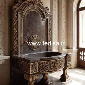 Modern Marble Bathroom Decor Collection No-067