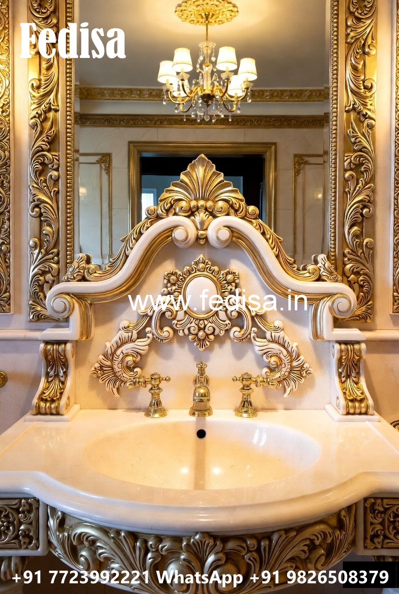 Elegant Marble Wash Sink Inspiration No-077