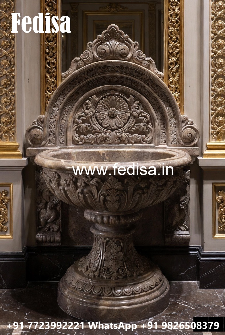 Marble Wash Basin Trends for Modern Homes No-086