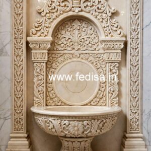 Marble Wash Basin for Elegant Interiors No-097