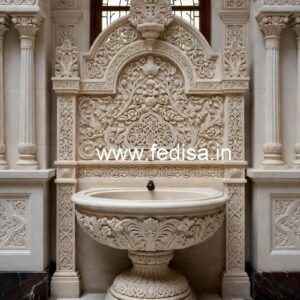 Elegant Marble Bathroom Decor Collection No-115