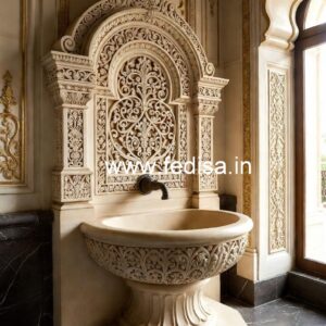 Decorative Marble Basin with Premium Appeal No-118
