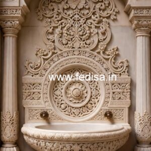 Premium Marble Basin with Designer Finish No-209