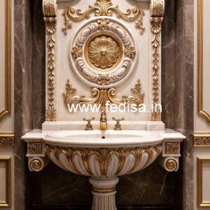 Premium Marble Basin Collection for Decor No-217