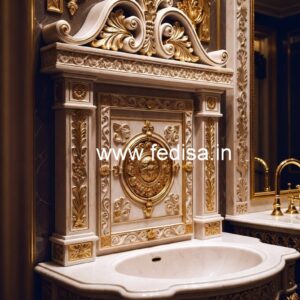 Contemporary Marble Vanity Sink Collection No-223