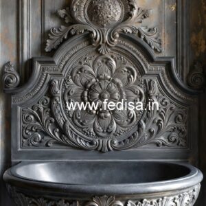 Elegant Marble Wash Basin with Modern Counter No-224