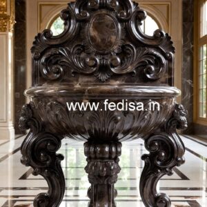 Decorative Marble Sink with Artistic Finish No-229