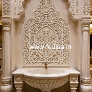 Luxury Marble Decor with Elegant Basin No-249