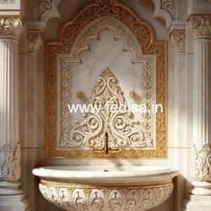 Decorative Marble Wash Sink for Interiors No-273