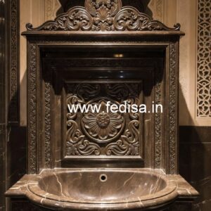 Premium Marble Basin for Stylish Bathrooms No-287