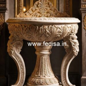 Elegant Marble Basin Inspiration for Renovation No-292