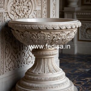 Stylish Marble Wash Basin with Stone Finish No-293