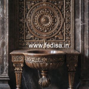 Marble Bathroom Basin for Modern Homes No-347