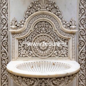 Marble Wash Basin with Minimalist Design No-368