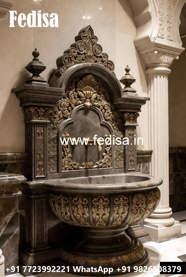 Marble Wash Basin with Designer Finish No-426