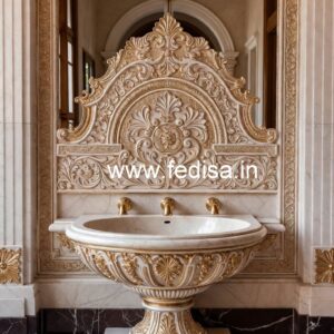Handmade Marble Basin with Premium Style No-476