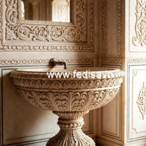 Marble Bathroom Sink Decor Collection No-503