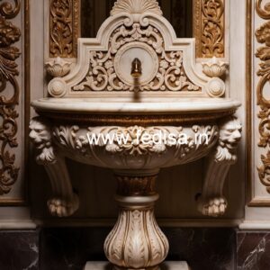 Stylish Marble Bathroom Basin Collection No-526