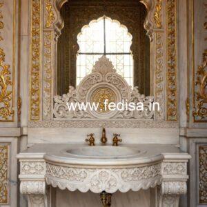 Marble Wash Basin Design for Dream Homes No-564
