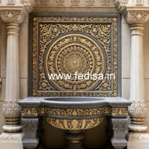 Decorative Marble Wash Sink for Interiors No-572