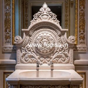 Decorative Marble Sink Ideas for Dream Homes No-593