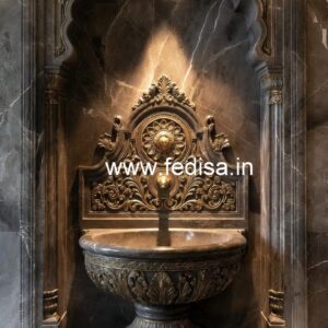 Stylish Marble Bathroom Basin Decor No-617