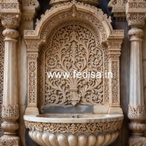 Stylish Marble Wash Basin with Vanity No-647