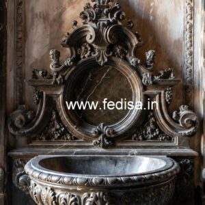 Stylish Marble Vanity Basin Designs No-671