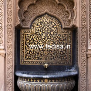 Marble Bathroom Decor for Luxury Villas No-676