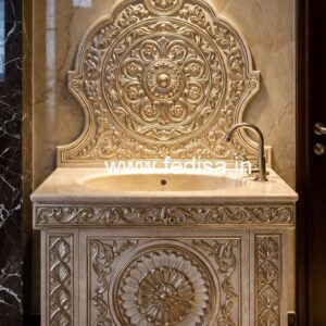 Marble Wash Basin for Elegant Interiors No-695