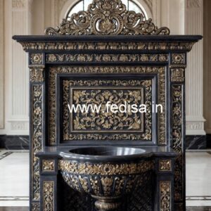 Contemporary Marble Wash Sink Decor No-709