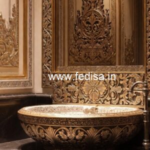 Handmade Marble Bathroom Sink Ideas No-710