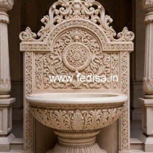 Marble Wash Basin with Premium Marble Texture No-745