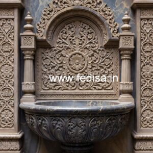 Marble Wash Basin with Contemporary Finish No-768
