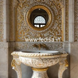 Luxury Marble Vanity Decor Ideas No-770