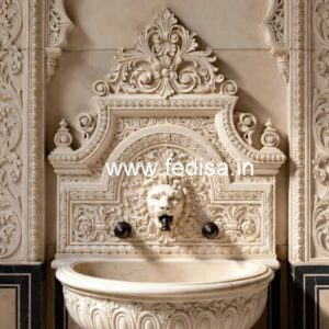 Stylish Marble Wash Sink with Marble Counter No-771