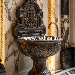 Decorative Marble Wash Basin for Villas No-779