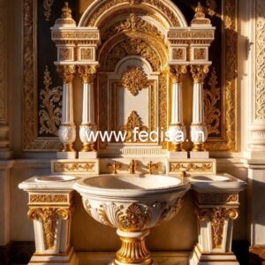 Premium Marble Basin with Luxury Appeal No-781