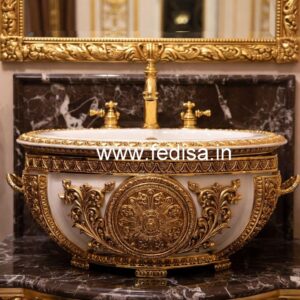 Contemporary Marble Wash Basin Ideas No-791
