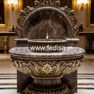 Elegant Marble Vanity Basin Inspiration No-813