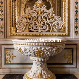 Luxury Marble Wash Basin with Premium Finish No-839