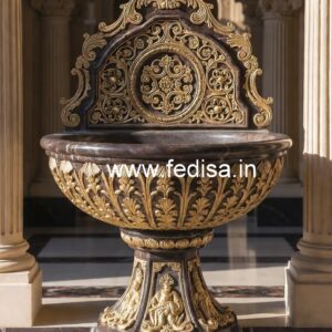 Luxury Marble Decor with Elegant Basin No-847