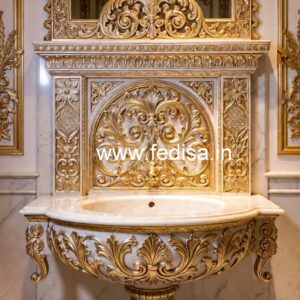 Decorative Marble Wash Sink for Interiors No-871