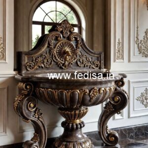 Marble Wash Basin with Stone Texture No-928