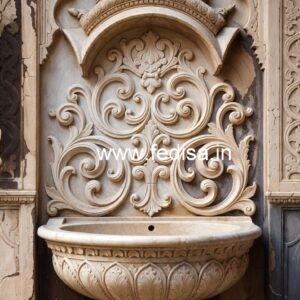 Decorative Marble Sink for Elegant Bathrooms No-938