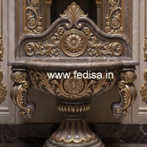Premium Marble Basin for Luxury Decor No-985